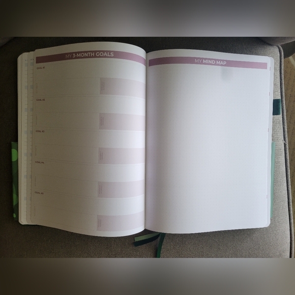 Clever Fox NEW Planner Pro 2 Weekly Non dated A4 8.5x11 Purple W/ Sticke… - Picture 7 of 10